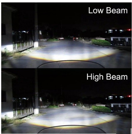 LED Headlight: 2015-2022 Ducati Scrambler . Much brighter than factory headlight