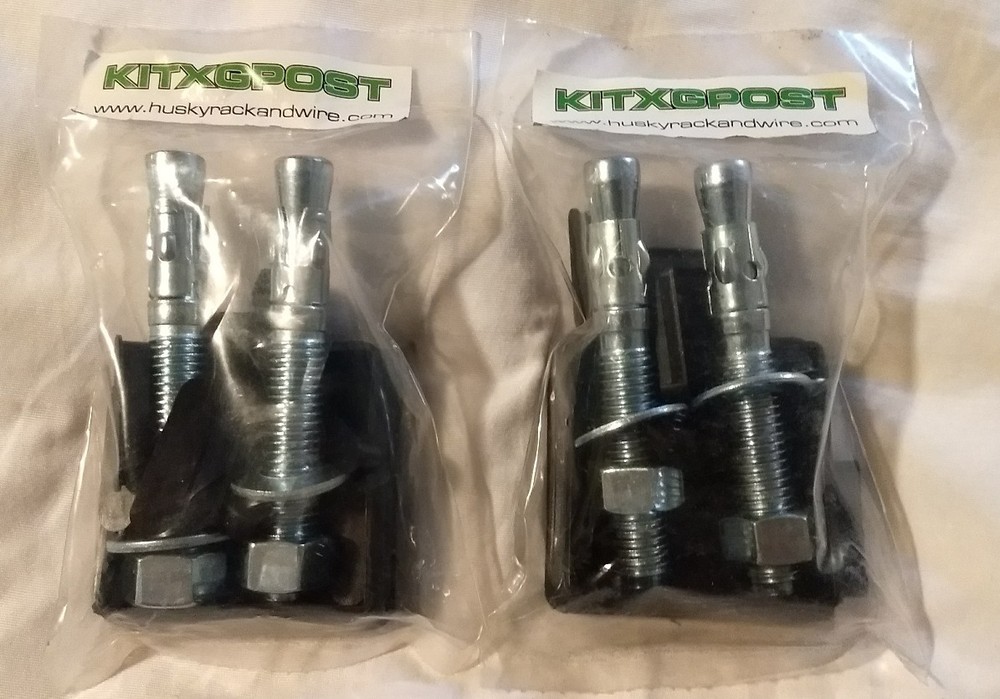 Husky Rack and Wire concrete Bolt anchor kits