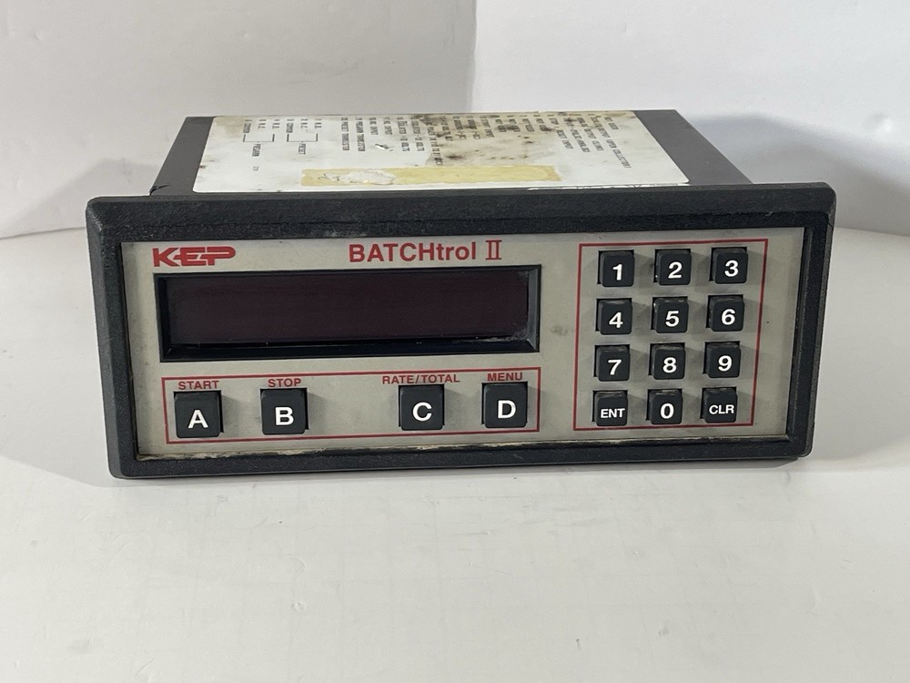 KEP BATCHtrol II Electronic Counter -- Model BT28A3A2E