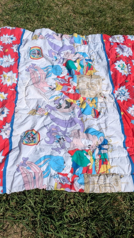Tiny Toons Comforter Twin Size Vintage 1990