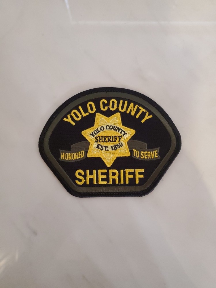 Yolo County Sheriff Patch California