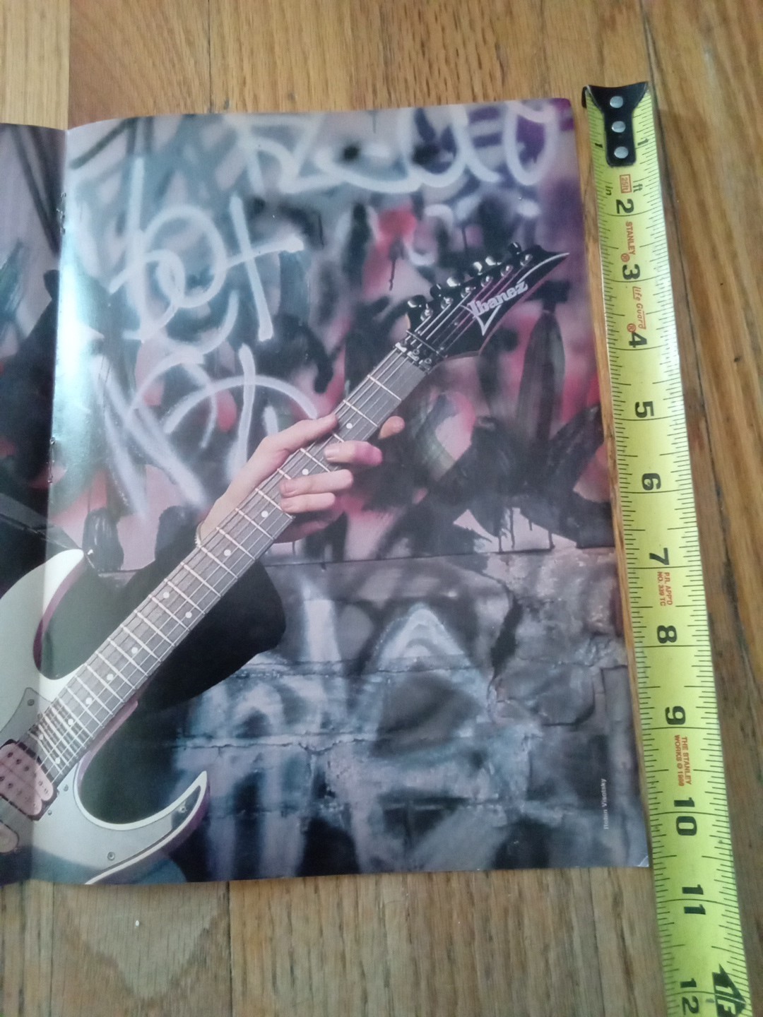 Greg Howe Howe 11 And Blues Saraceno Guitar Poster 10 3/4 × 22 1/2