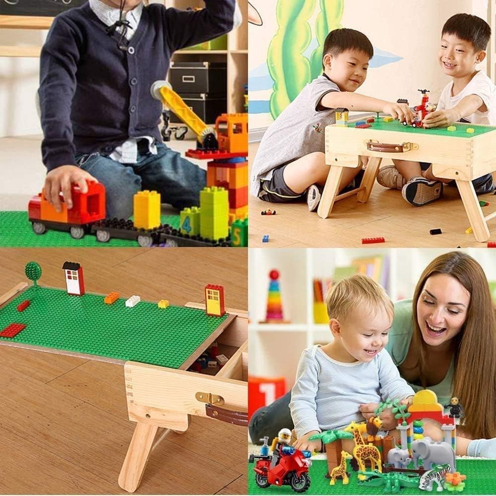 Classic Baseplates Building Plates for Building Bricks 100% Compatible with A...