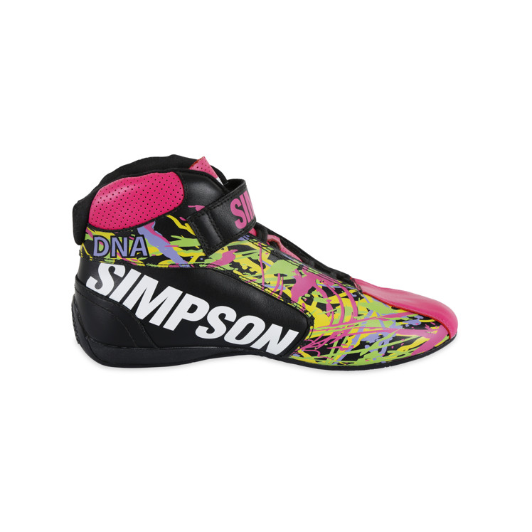 Simpson Racing DNA X2 Shoe Size 9 - Sonic #DX2900S