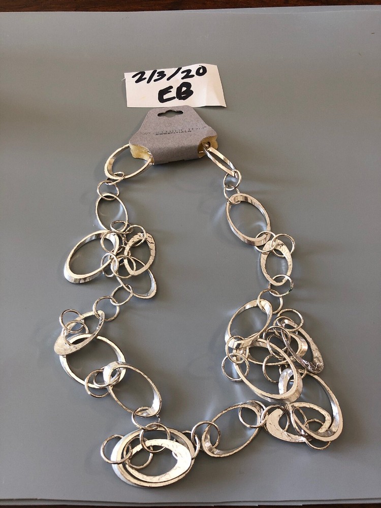 Worthington Essentials Silvertone Necklace