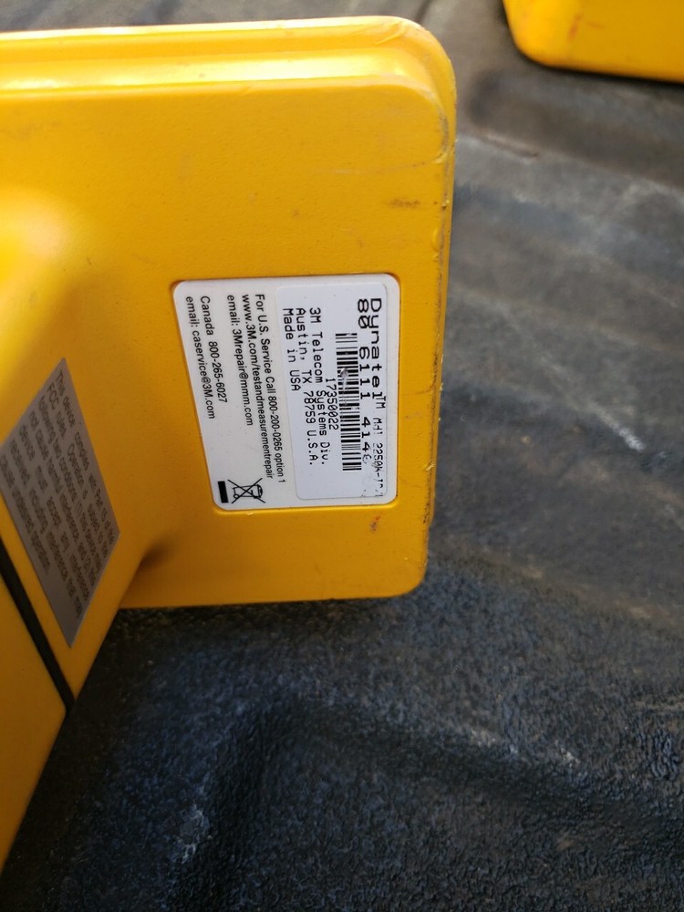 3M Dynatel Cable/Pipe Locator US Receiver Only 2250M TESTED WORKING