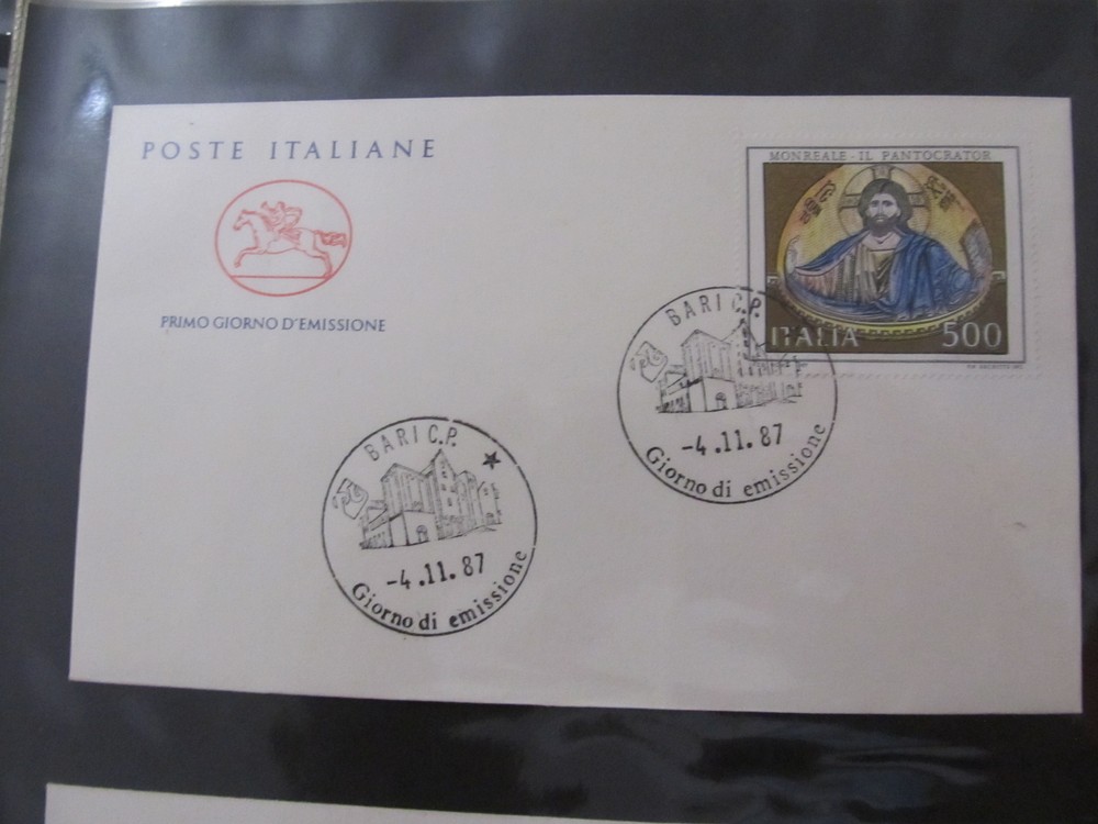 Italy Cancellation Envelope Bari 1987 FDC LR113P24F93