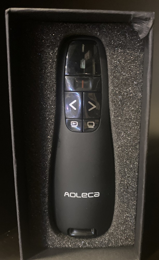 Presentation Power Point PC Remote Wireless Presenter Laser Pointer Clicker USB