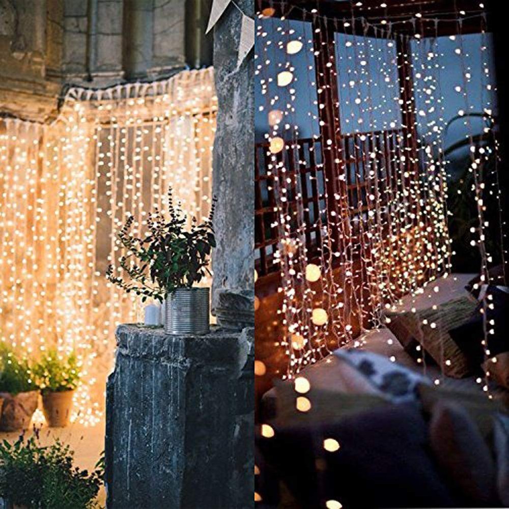 Twinkle Star 100 LED 49 FT String Lights, Warm White | 300