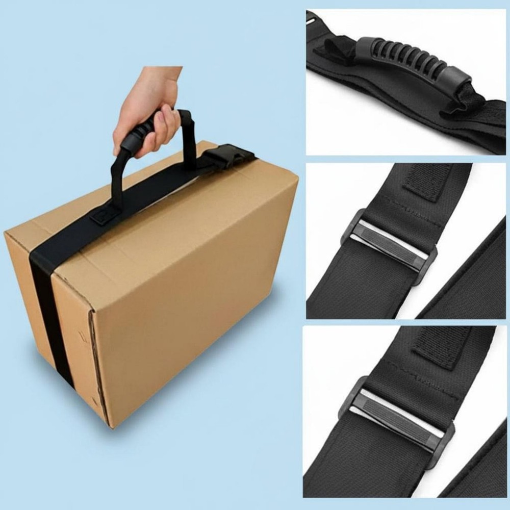 Sturdy Duty Packing Strap Quick Release Buckle Box Carrying Strap for Storage