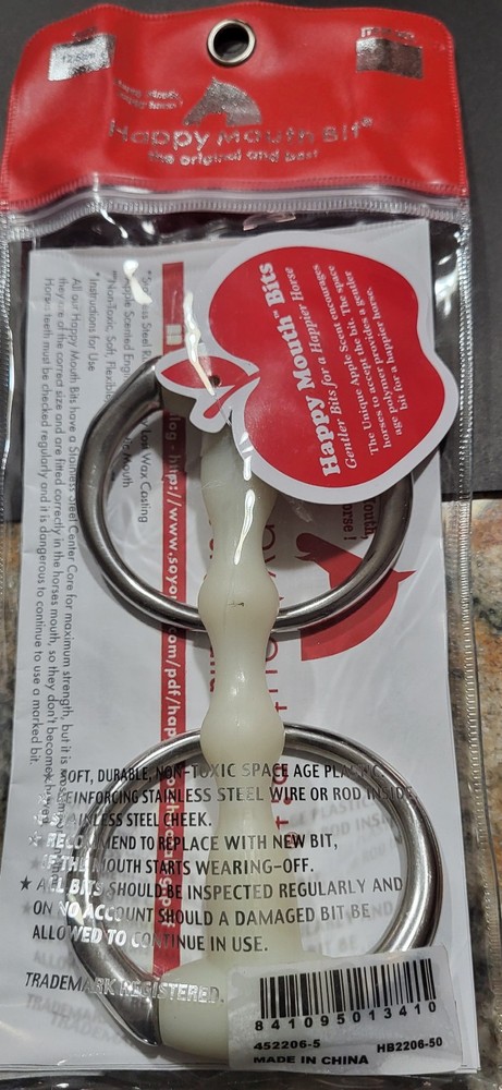 Happy Mouth Eggbutt Ring BIt 5 inch