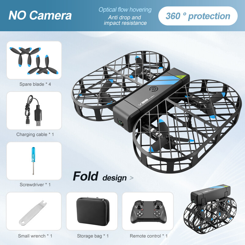 4DRC V38 Mini Drone WIFI FPV 6K HD Camera Optical Flow Hovering Quadcopter