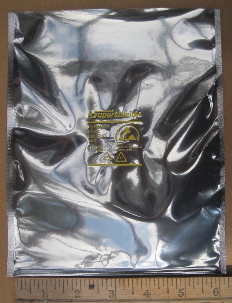 200 6x8" Open-Top Dou Yee Static Shield Bags