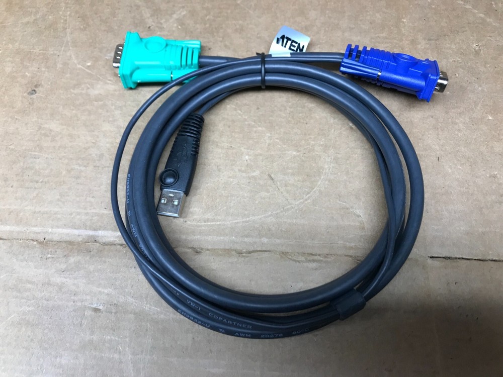 ATEN 6 Ft. USB KVM Cable 2L5202U
