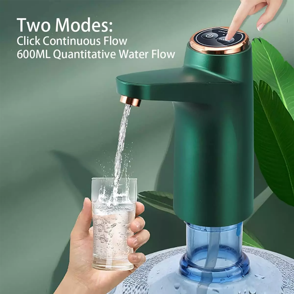 Water Bottle Switch Pump Electric Automatic Universal Jug Dispenser 5 Gallon USB
