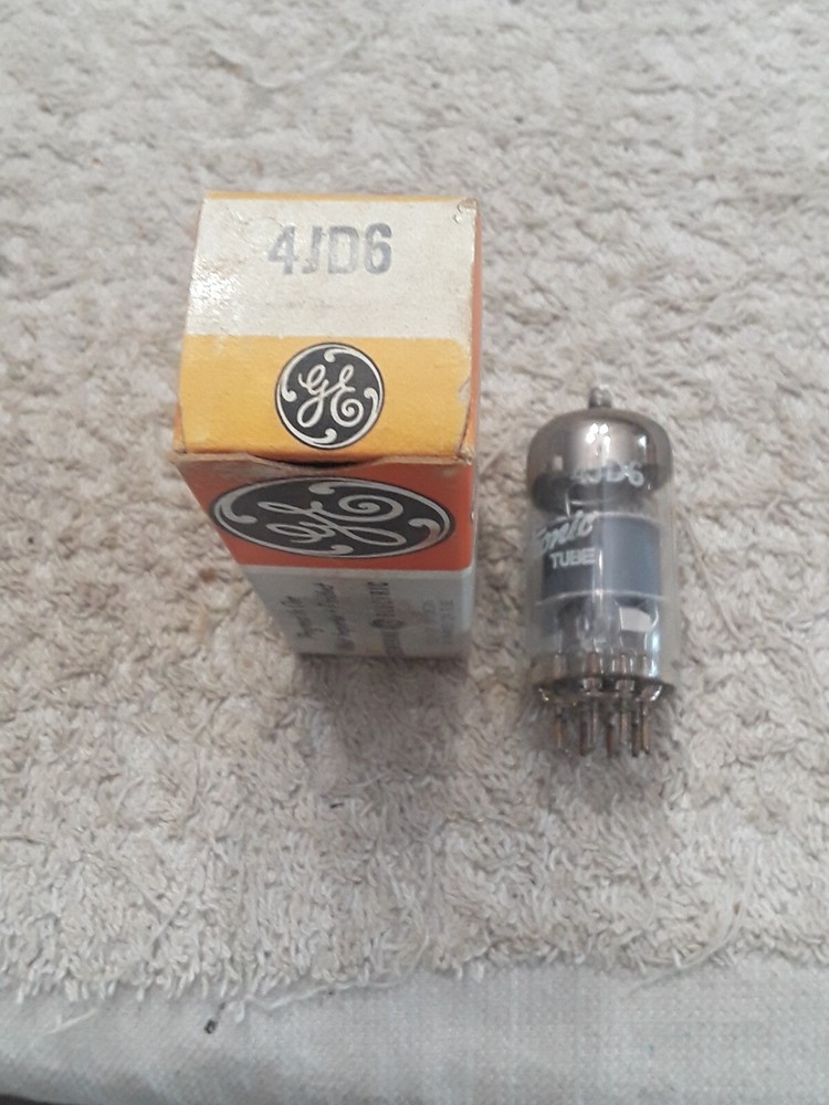NOS GE 4JD6 Vacuum Tube