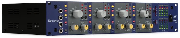 Focusrite ISA428 MkII 4-channel Microphone Preamp