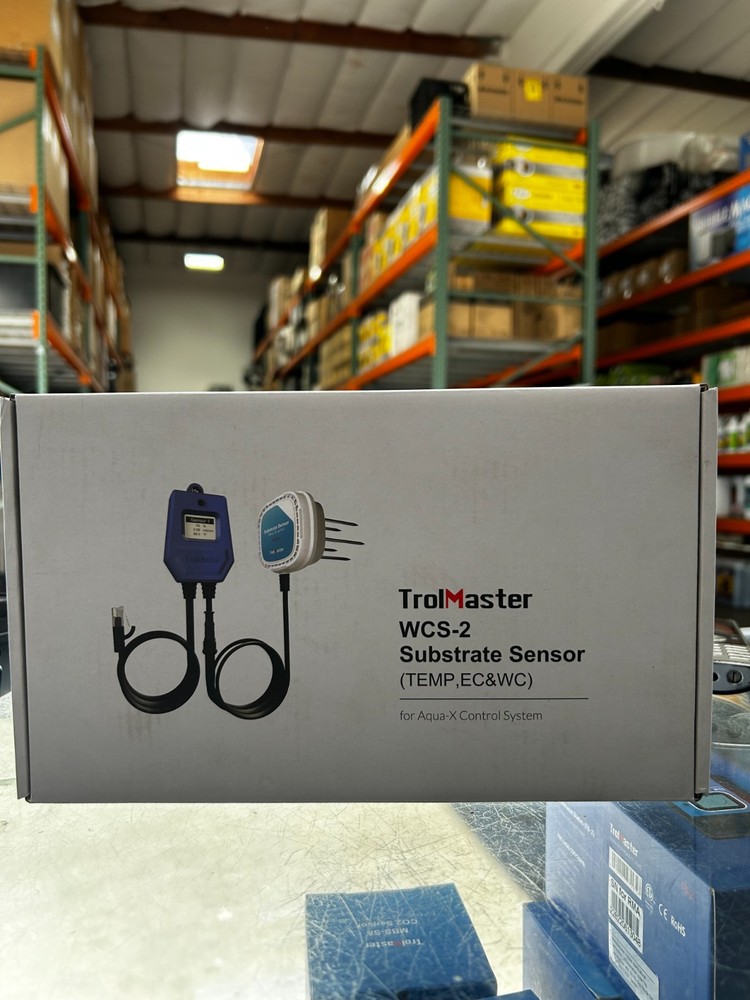 TrolMaster WCS-2 Substrate Sensor Temperature EC WC Measurement Corded Plastic