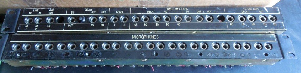 Two clean, used 1/4" PATCHBAYS! Made in USA by Switchcraft! See pics.