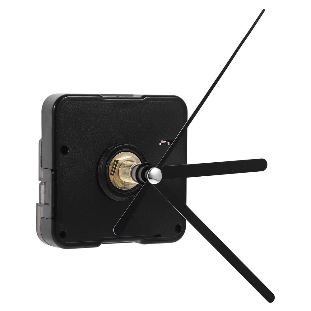 Clock Mechanism Replacement Kit with Mute Movement and Plastic Clock Hands