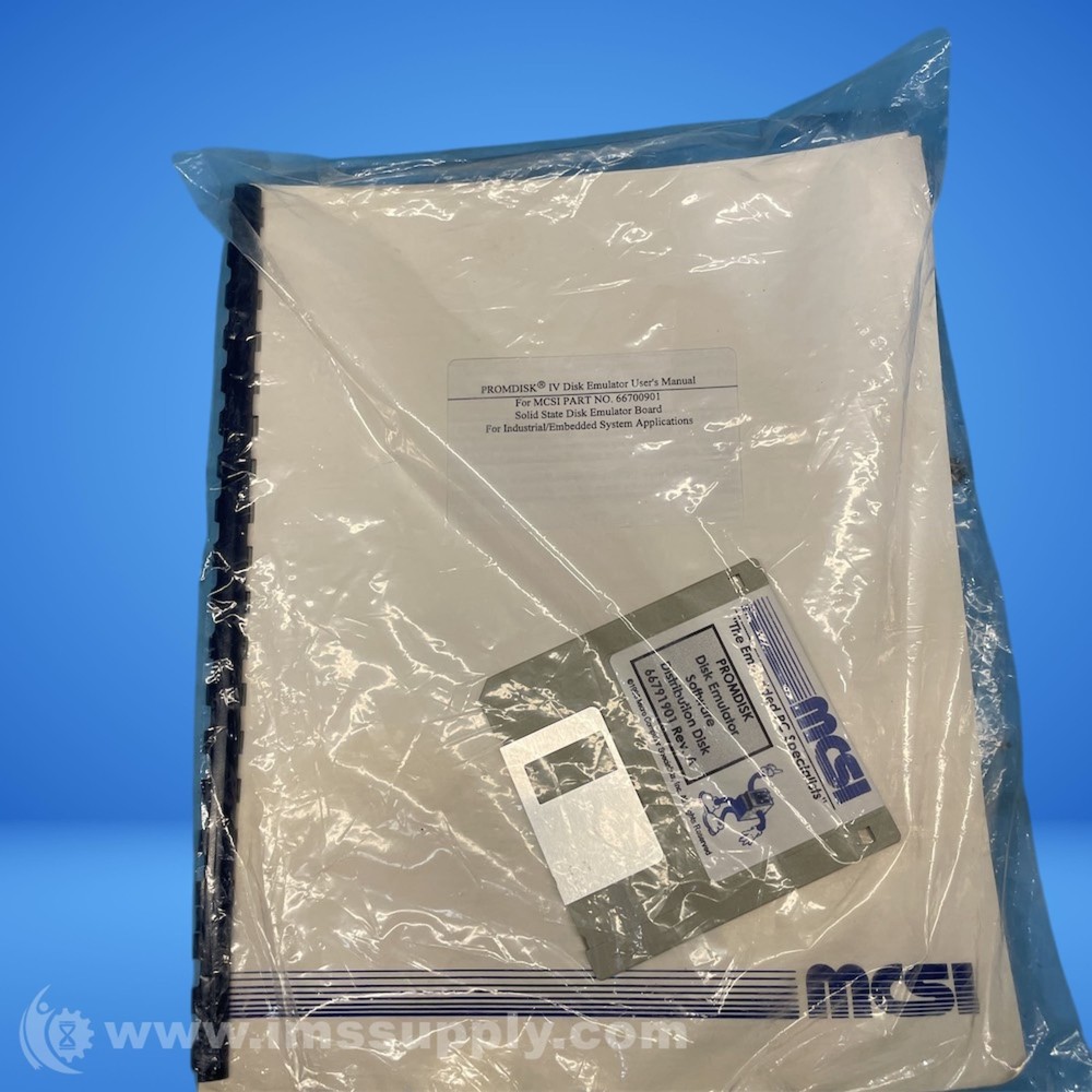 MSCI 66700901 Disk Emulator Manual FNFP