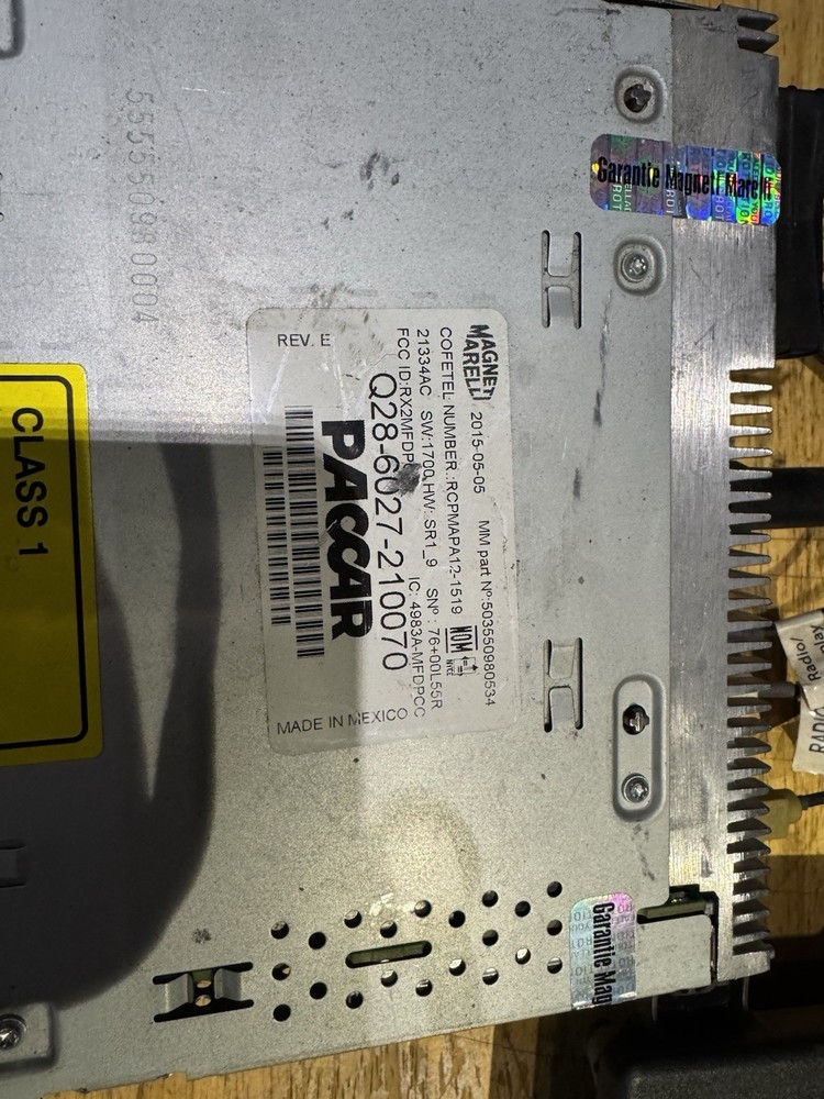 Kenworth T680 Navigation System nav plus