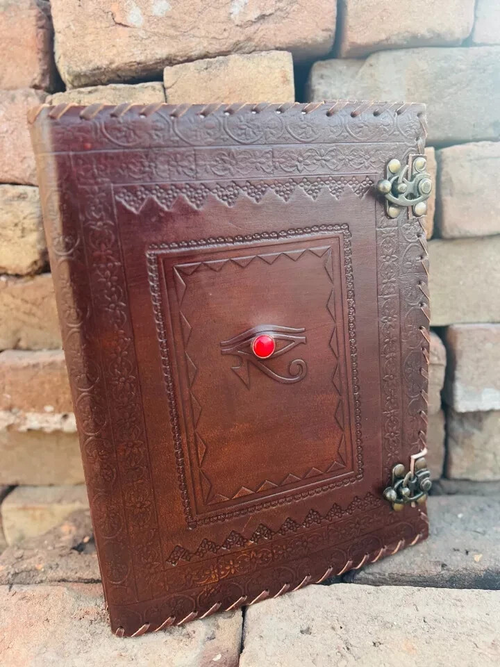 Leather Ring Binder Binder Cover Notebook Office Folder Eye Binder