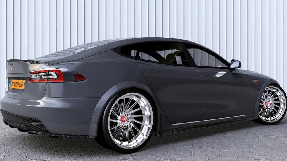 Tesla Model S Evolution Lowering Links Set 2013 To 2020 (Precision Adjustment)