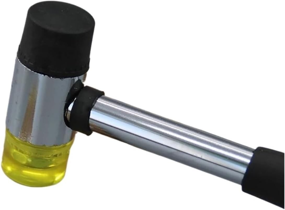 Double Headed Rubber Hammer Mallet Detachable Replaceable Fret Fretboard Tool