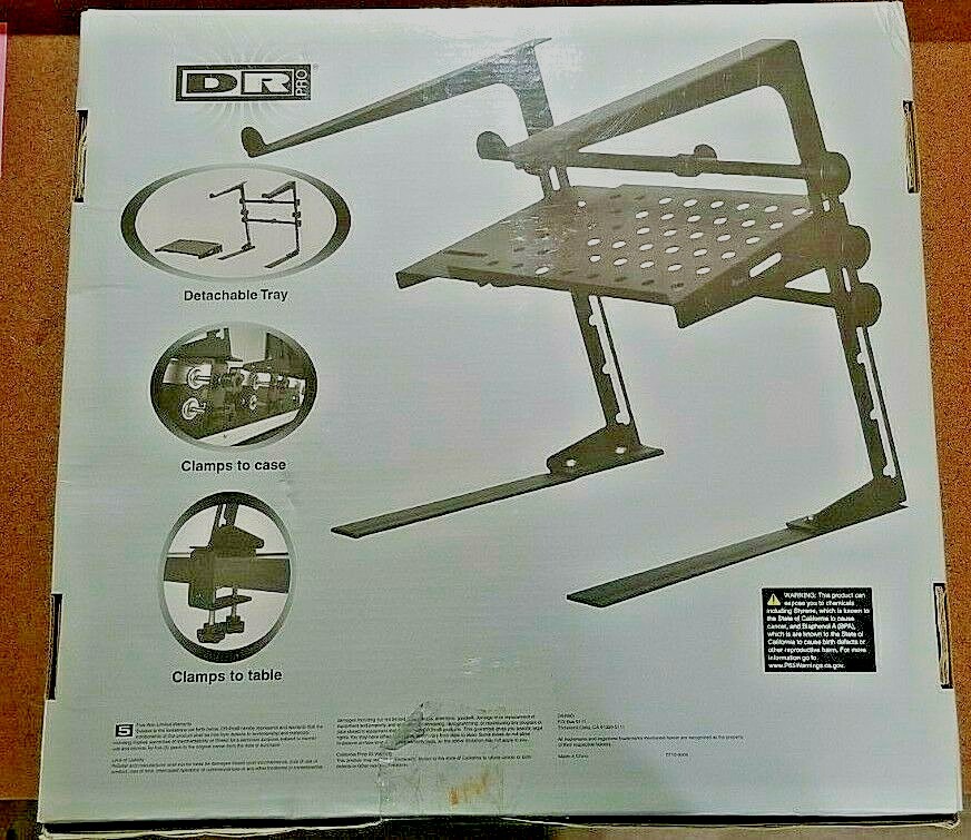 DR PRO DJ Laptop Adjustable Stand