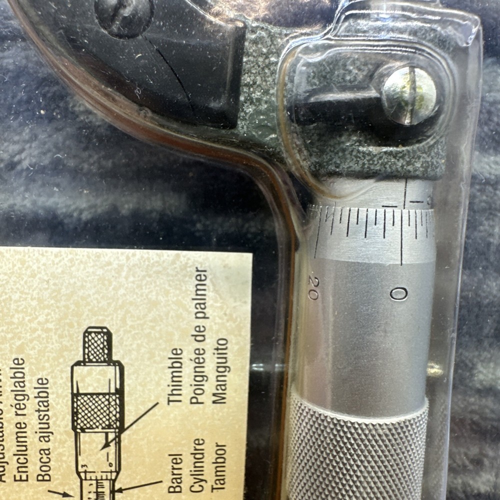 1" Inch Micrometer EMPIRE 2780 {EE}