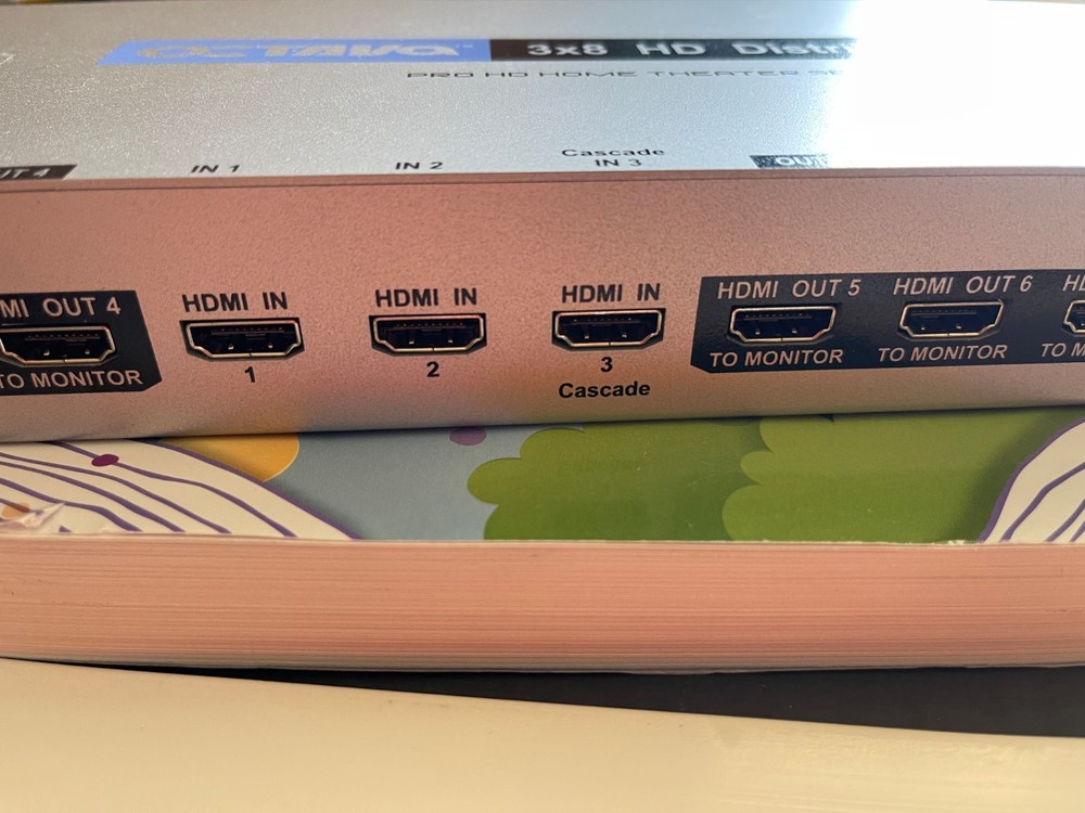 Octava 3x8 HD Distribution Amp (Untested)