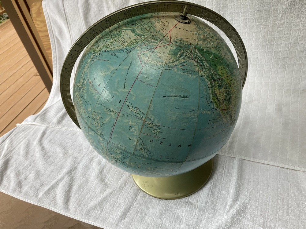 Rand McNally World Portrait 12” Diameter Rotating Globe