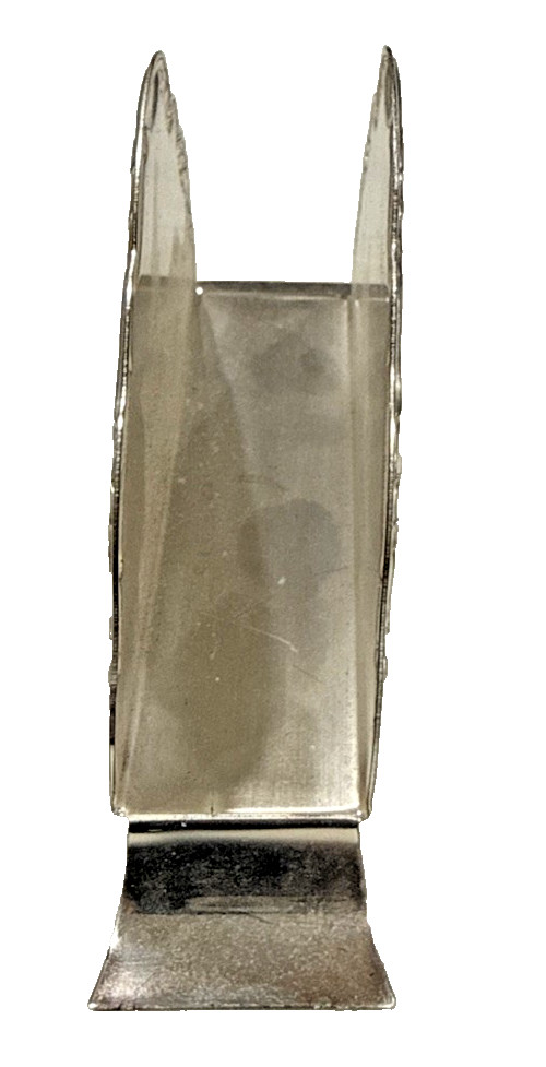 WMF Ikora Silver Plate Napkin Holder - Made in Germany MCM Vintage 5" Long