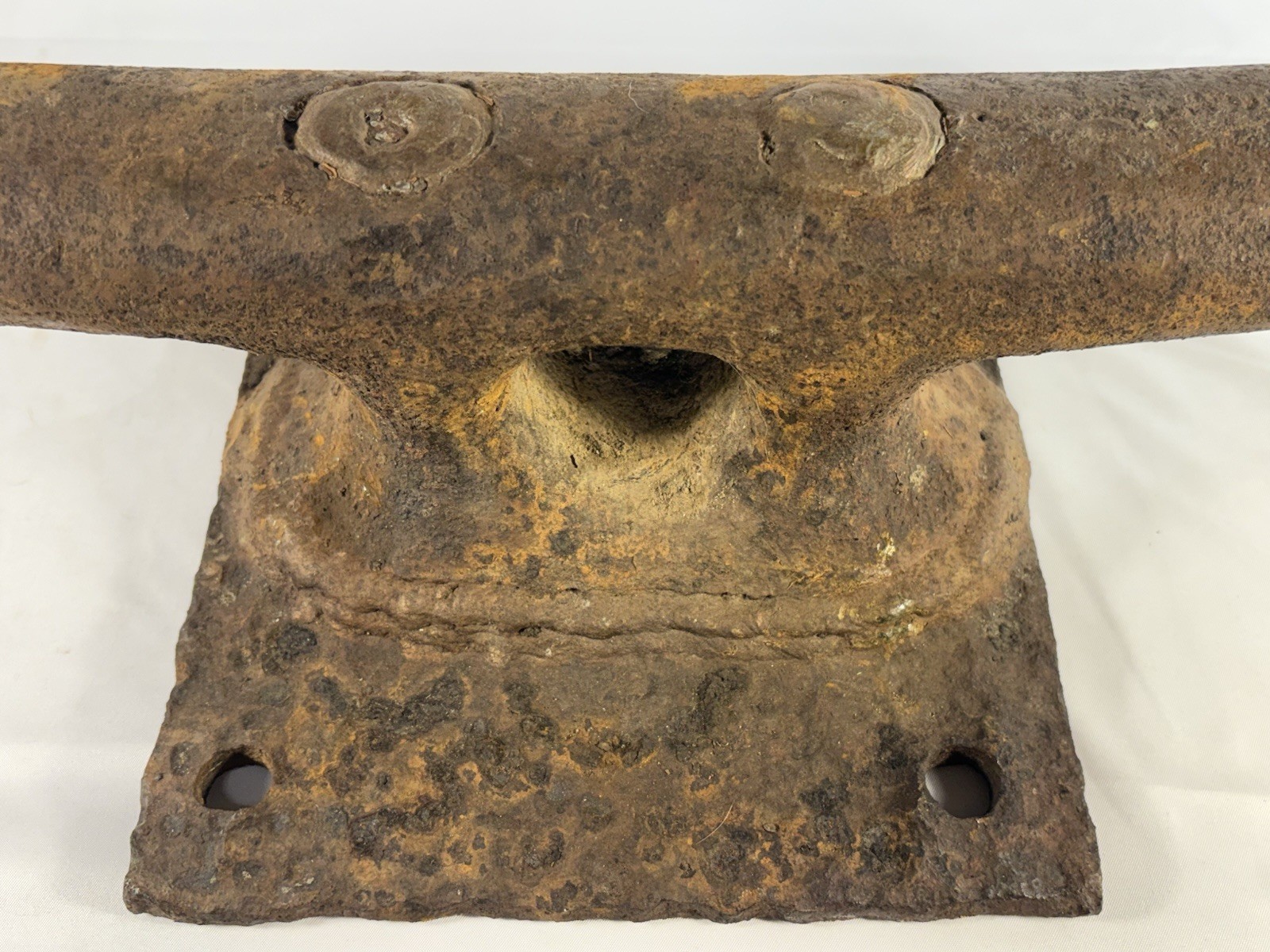 Antique Cast Iron Nautical Dock Cleat Boat Rope Tie Marine USA