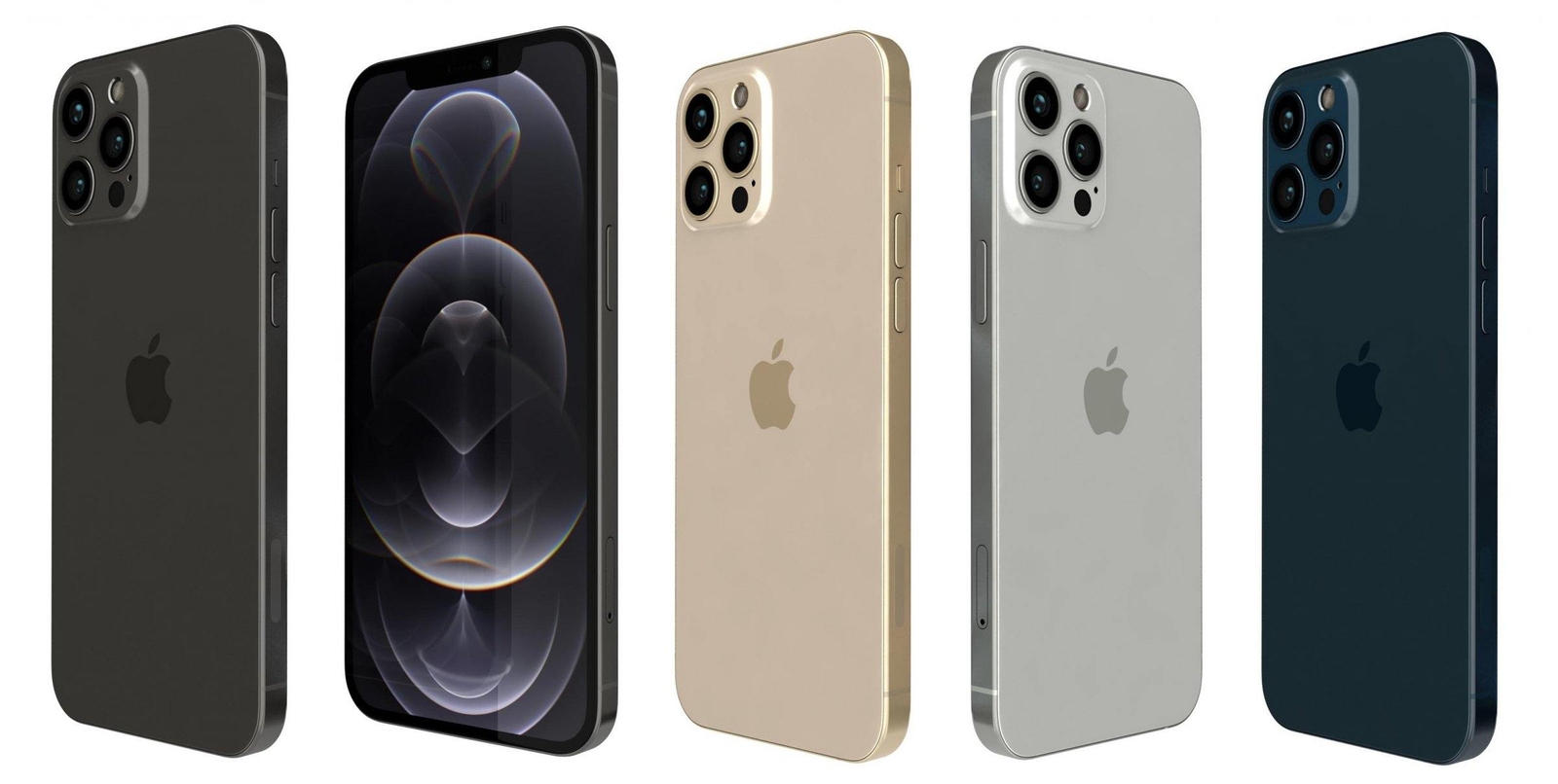 Apple iPhone 12 Pro Max, 128/256/512GB - Unlocked - Used Very Good