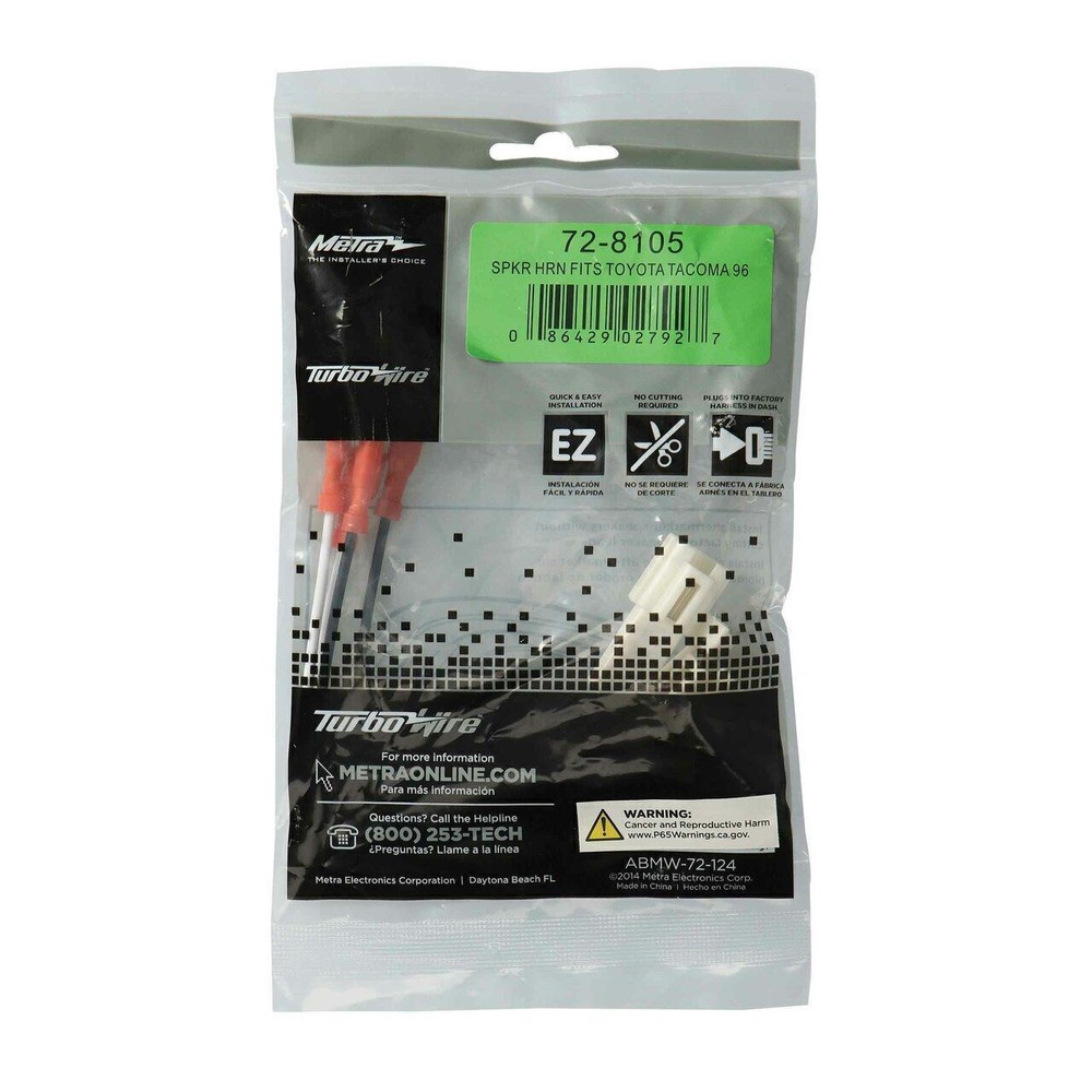 Metra 72-8105 Speaker Wire Harness Adapter For Select Vehicles
