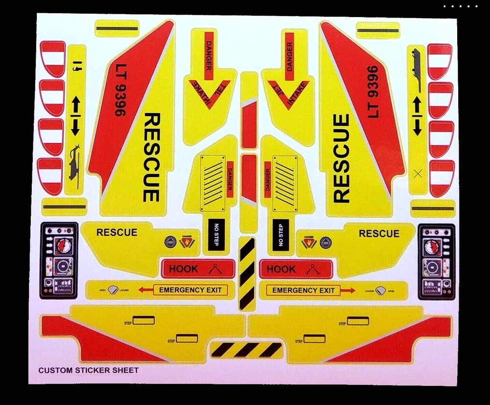 Custom Decal for 9396 Replacement Sticker 9396