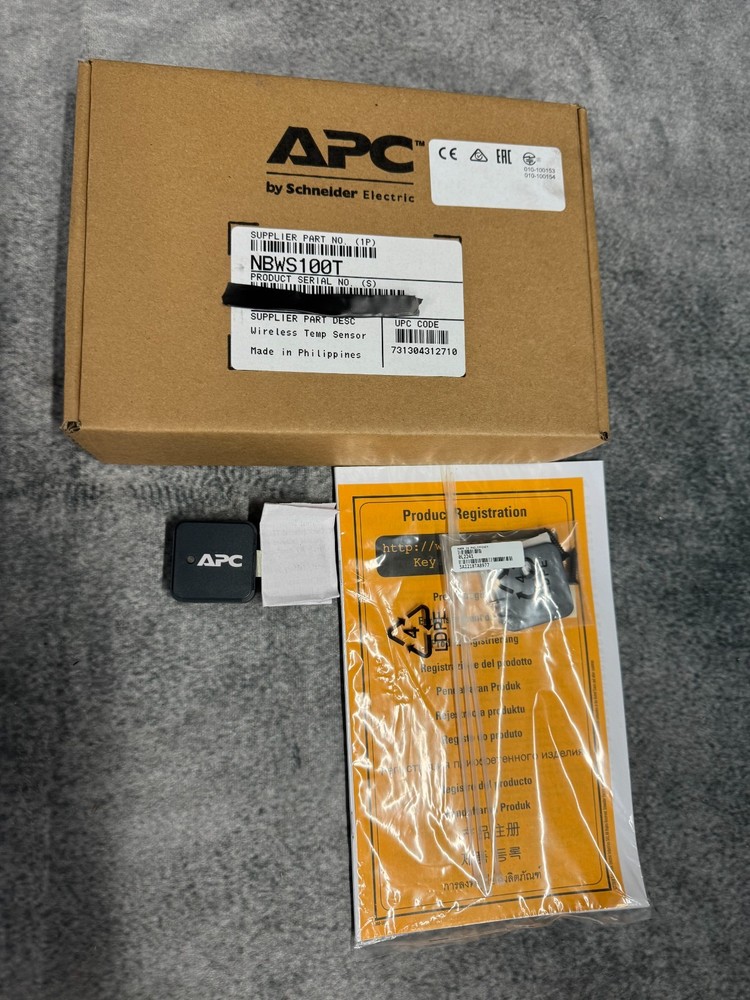 APC NetBotz Wireless Temperature Sensor Model NBWS100T