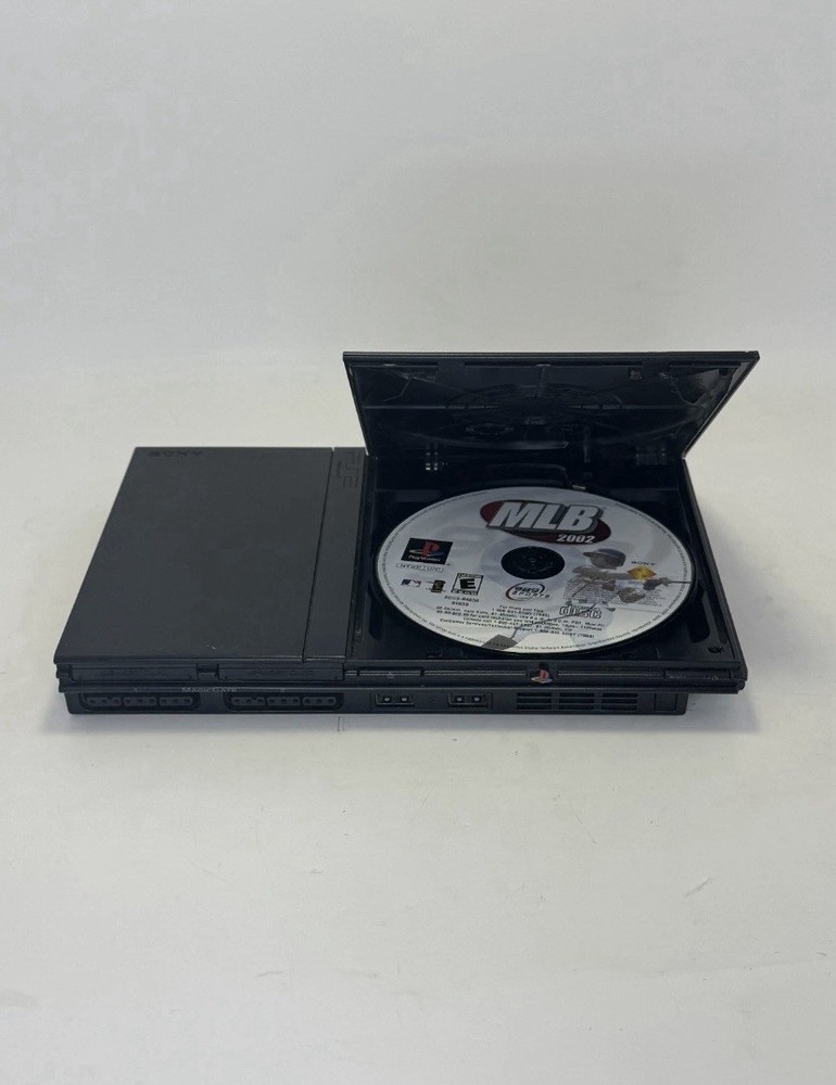 Sony PlayStation 2 Slim Console - Black *TESTED/WORKING*