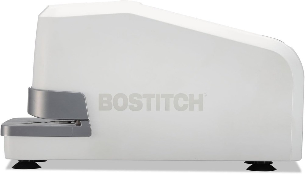 Office Impulse 30 Sheet Electric Stapler - Automatic, Metal, & White Design