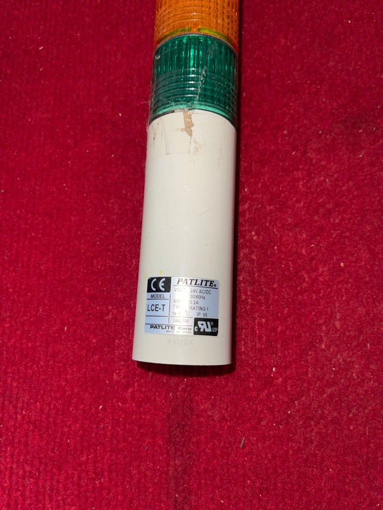 PATLITE LCE-T Signal Tower Beacon Light Stack Visual Signaling YG