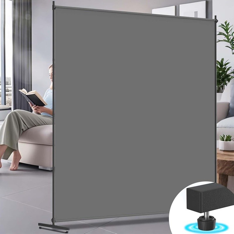 Portable Room Divider Privacy Screen Adjustable Partition Shared Spaces New