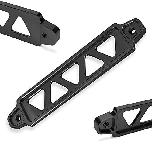 Speedy Black Billet Aluminum Car Battery Tie Down Holder Mount Bracket