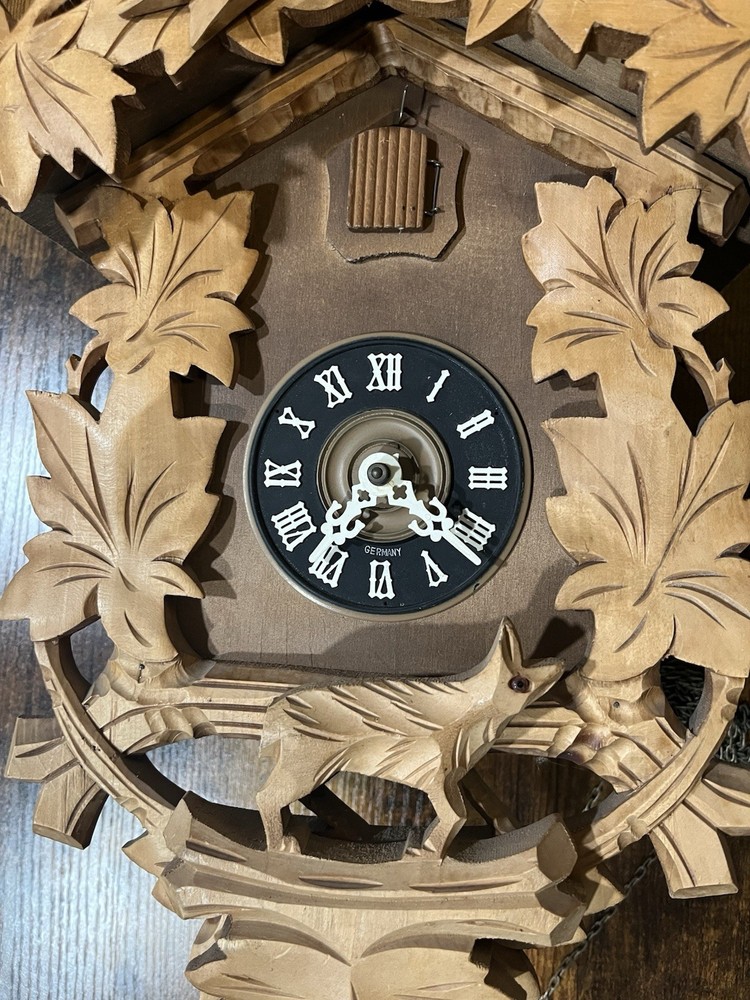 VTG - Cuckoo Clock - 18" - Black Forest - German - Complete!