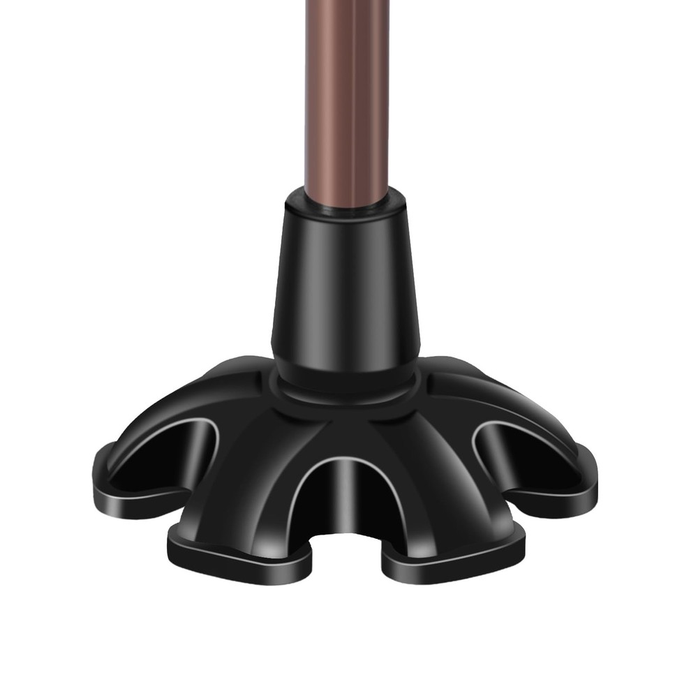 Cane Tip - Self Standing Heavy Duty Rubber Replacement for Walking Cane