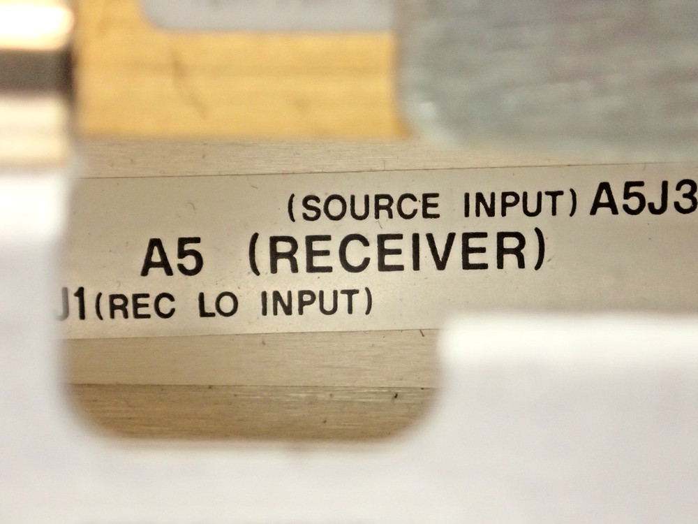 HP/AGILENT 8714B NETWORK ANALYZER A5 RECEIVER / IF INTERMEDIATE FREQUENCY BOARD