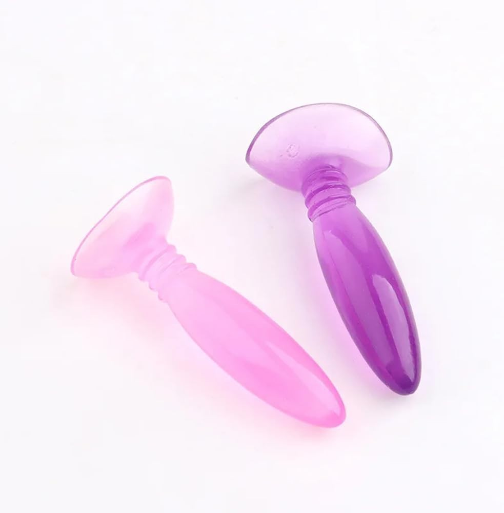 Mini Anal Plug Training Set for Beginners Small Suction Cup Butt Plugs