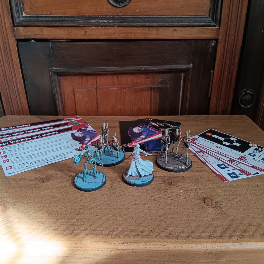 Star Wars Shatterpoint Asajj Ventress Strike Team Squad