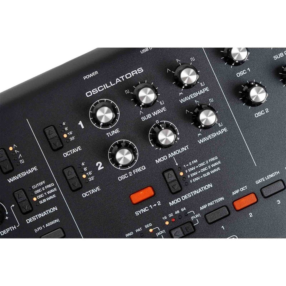 Moog MESSENGER Monophonic Analog Keyboard Synthesizer
